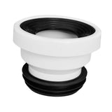 Maxbell Offset Toilet Flange Connector PVC for Urinals Repairing Cleaning Straight Not Remove