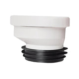 Maxbell Offset Toilet Flange Connector PVC for Urinals Repairing Cleaning Remove 2cm