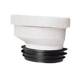 Maxbell Offset Toilet Flange Connector PVC for Urinals Repairing Cleaning Remove 2cm