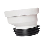 Maxbell Offset Toilet Flange Connector PVC for Urinals Repairing Cleaning Remove 2cm