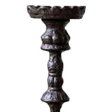 Maxbell Metal Candelabra Rustic for Candlelight Dinner Props Dining Table Decor Single Arm