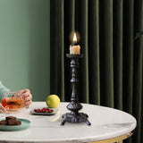 Maxbell Metal Candelabra Rustic for Candlelight Dinner Props Dining Table Decor Single Arm