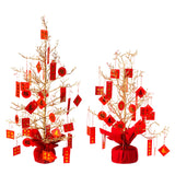 Maxbell New Year Money Tree Desktop Adornment for Shopping Mall Spring Festival 50cm