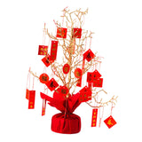 Maxbell New Year Money Tree Desktop Adornment for Shopping Mall Spring Festival 50cm