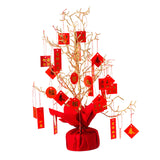 Maxbell New Year Money Tree Desktop Adornment for Shopping Mall Spring Festival 50cm