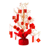 Maxbell New Year Money Tree Desktop Adornment for Shopping Mall Spring Festival 50cm