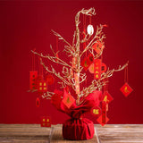 Maxbell New Year Money Tree Desktop Adornment for Shopping Mall Spring Festival 50cm