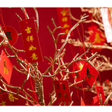 Maxbell New Year Money Tree Desktop Adornment for Shopping Mall Spring Festival 60cm