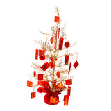 Maxbell New Year Money Tree Desktop Adornment for Shopping Mall Spring Festival 60cm