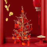 Maxbell New Year Money Tree Desktop Adornment for Shopping Mall Spring Festival 60cm
