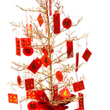 Maxbell New Year Money Tree Desktop Adornment for Shopping Mall Spring Festival 60cm