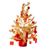 Maxbell Chinese Lucky Tree with Greetings Ornament Ornament for Home Office Hotel 60cm H