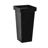 Maxbell Floral Bucket Floral Arrangement Desk Flower Vase for Indoor Wedding Porch Black