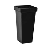 Maxbell Floral Bucket Floral Arrangement Desk Flower Vase for Indoor Wedding Porch Black