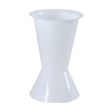 Maxbell Flower Pot Aesthetic Bucket Decorative Jug Vase for Office Table Decorations White