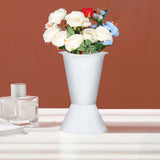 Maxbell Flower Pot Aesthetic Bucket Decorative Jug Vase for Office Table Decorations White