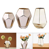 Maxbell Flower Vase Decorative Art Vases Flower Pot Flowers Arrangement Terrarium 12.5cmx15cmx8cm