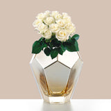 Maxbell Flower Vase Decorative Art Vases Flower Pot Flowers Arrangement Terrarium 12.5cmx15cmx8cm