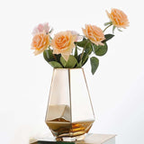 Maxbell Flower Vase Decorative Art Vases Flower Pot Flowers Arrangement Terrarium 21cmx15cmx10cm