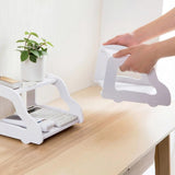 Maxbell Top Box Holders Wall Mounted Carrier Storage Shelf for Bedroom