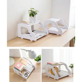 Maxbell Top Box Holders Wall Mounted Carrier Storage Shelf for Bedroom