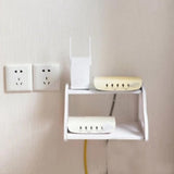 Maxbell Top Box Holders Wall Mounted Carrier Storage Shelf for Bedroom
