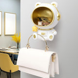 Maxbell Desktop Storage Case Wall Mounted Sculpture Dish for Ornament Home Bedroom star