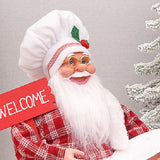 Maxbell Chef Statue Figurines Sculpture Christmas Decoration Counter Top Farmhouse