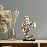 Maxbell Couples Face Kissing Statue Bedside Abstract Figurines Desk Bedroom