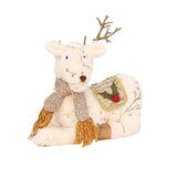 Maxbell Christmas Reindeer Stuffed Animal Creative Plush Elk for Decor Office Home StyleA