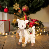 Maxbell Christmas Reindeer Stuffed Animal Creative Plush Elk for Decor Office Home StyleC