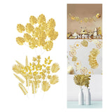 Maxbell Artificial Tropical Leaves for Home Decoration Jungle Birthday Theme Party 30 Palm Leaves