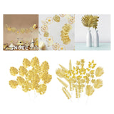 Maxbell Artificial Tropical Leaves for Home Decoration Jungle Birthday Theme Party 30 Palm Leaves