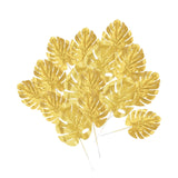 Maxbell Artificial Tropical Leaves for Home Decoration Jungle Birthday Theme Party 30 Palm Leaves