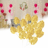 Maxbell Artificial Tropical Leaves for Home Decoration Jungle Birthday Theme Party 30 Palm Leaves