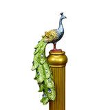 Maxbell Animal Statue Figurine Sculpture Miniature Ornament for Cabinet Decor Yellow