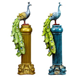 Maxbell Animal Statue Figurine Sculpture Miniature Ornament for Cabinet Decor Yellow