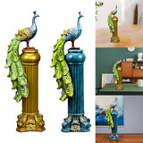 Maxbell Animal Statue Figurine Sculpture Miniature Ornament for Cabinet Decor Yellow