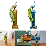 Maxbell Animal Statue Figurine Sculpture Miniature Ornament for Cabinet Decor Yellow