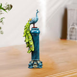 Maxbell Animal Statue Figurine Sculpture Miniature Ornament for Cabinet Decor Blue