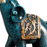Maxbell 2x Nordic Style Elephant Statues Animal Home Decoration Sculpture Ornaments