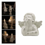 Maxbell Tea Light Candle Holder Decor Candlestick for Anniversary Wedding Restaurant 13.5cmx12cm