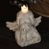 Maxbell Tea Light Candle Holder Decor Candlestick for Anniversary Wedding Restaurant 13.5cmx12cm