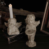 Maxbell Tea Light Candle Holder Decor Candlestick for Anniversary Wedding Restaurant 10.5cmx24cm