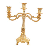 Maxbell Candelabra Candlestick Candle Holder Stick Luxury for Wedding Bedroom Decor 23.5cmx29.0cm