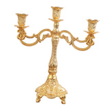 Maxbell Candelabra Candlestick Candle Holder Stick Luxury for Wedding Bedroom Decor 23.5cmx29.0cm