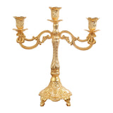 Maxbell Candelabra Candlestick Candle Holder Stick Luxury for Wedding Bedroom Decor 23.5cmx29.0cm