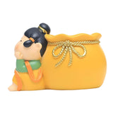 Maxbell Multipurpose Makeup Brush Pen Holder Storage Container Cute for dresser Yellow