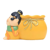 Maxbell Multipurpose Makeup Brush Pen Holder Storage Container Cute for dresser Yellow