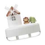 Maxbell Maxbell Portable Air Humidifier 650ml Silent Windmill Castle USB for Office Bedroom White
